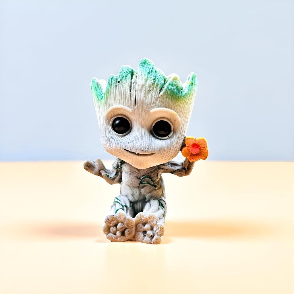 Handmade Little Groot Table Top Planter