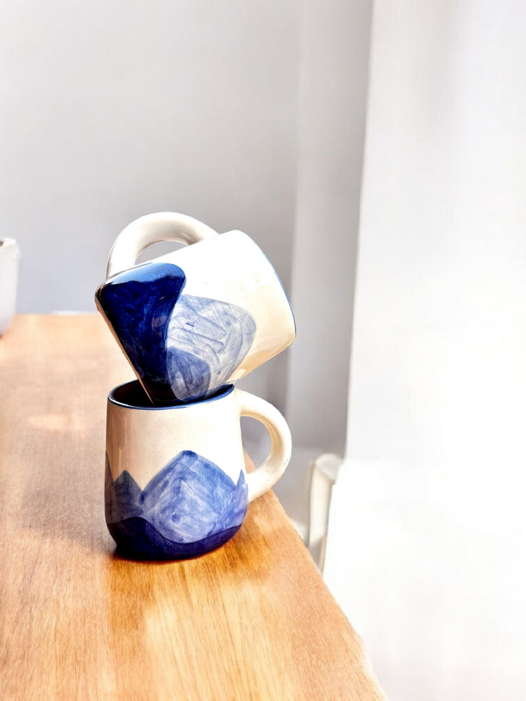 Handcrafted Blue Mountain Ceramic Mug