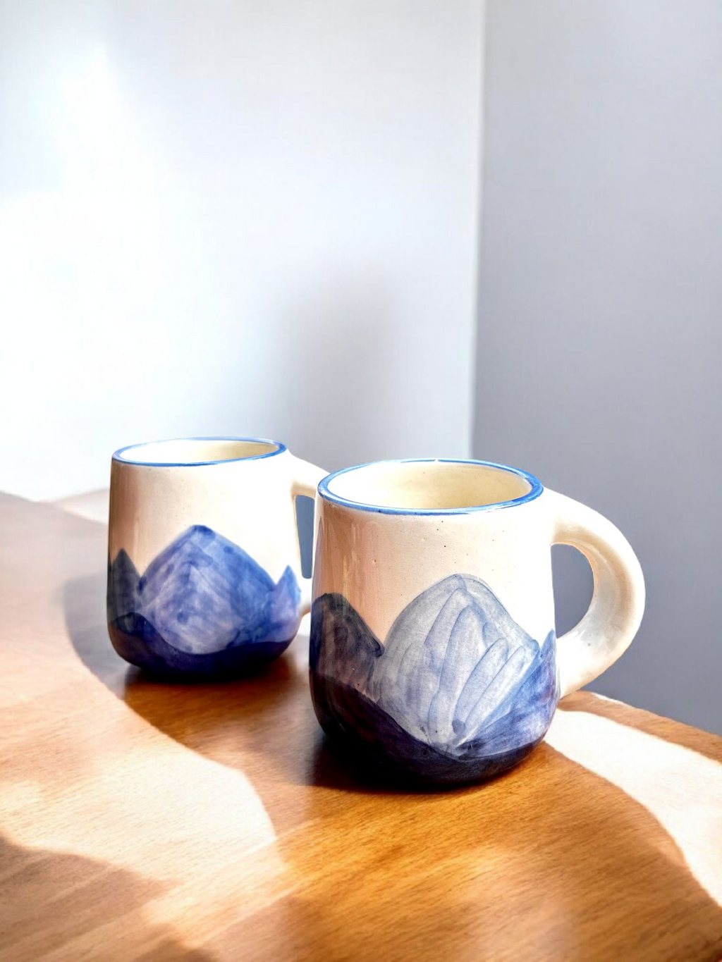 Handcrafted Blue Mountain Ceramic Mug