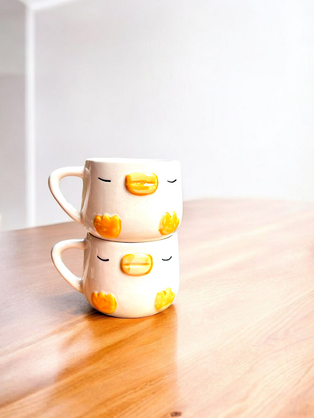 Handcrafted Duck-Themed Ceramic Mug