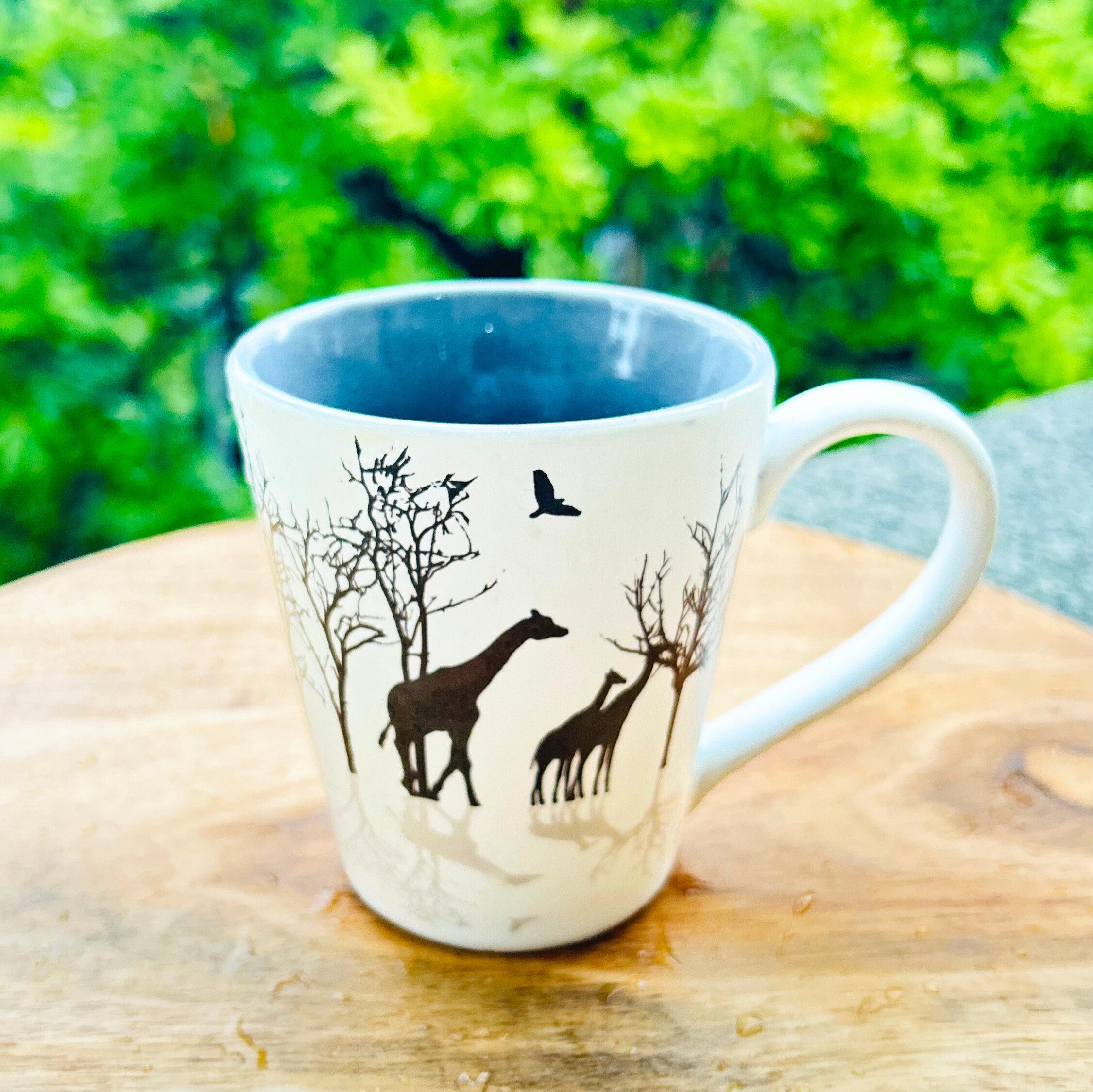 Safari-Themed Ceramic Coffee Mug