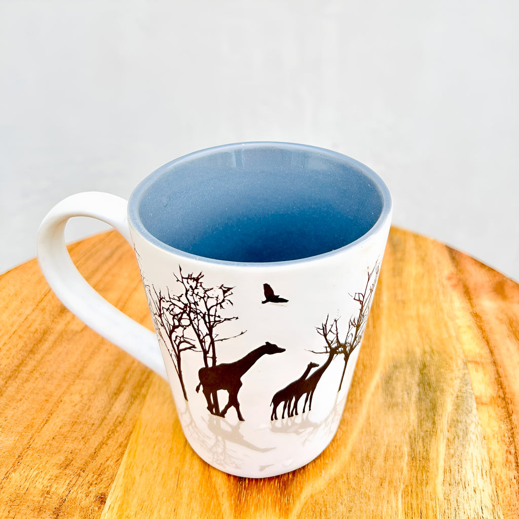 Safari-Themed Ceramic Coffee Mug