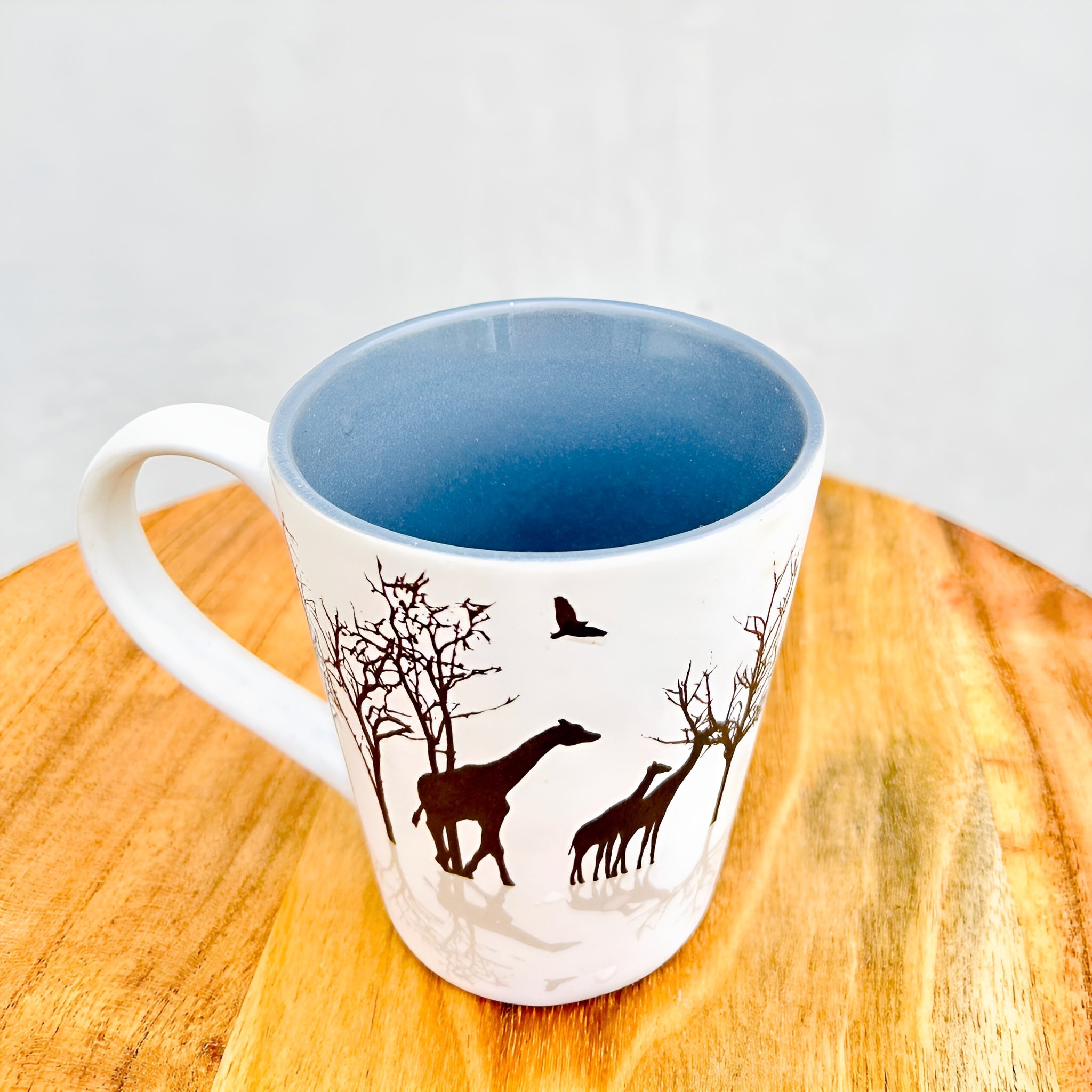 Safari-Themed Ceramic Coffee Mug