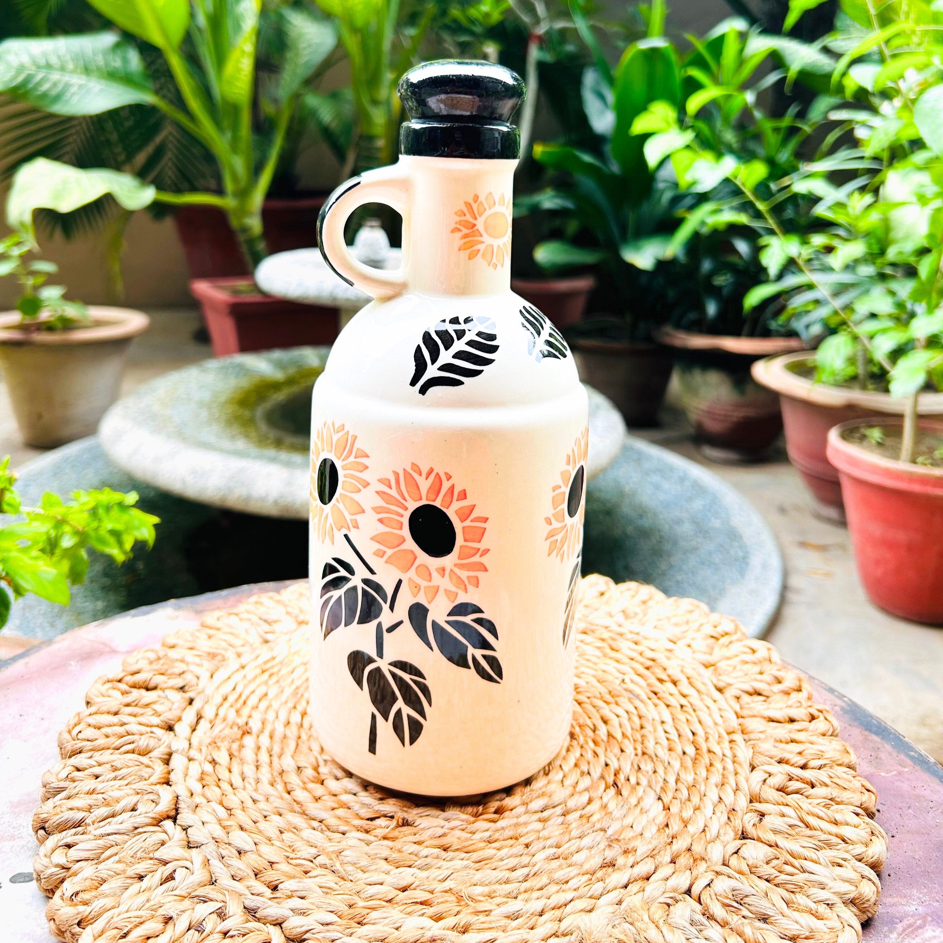 SunBloom Kitchen Bottle with Lid