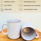 Grey Speckled - Handmade Ceramic Coffee Mug - 300ml