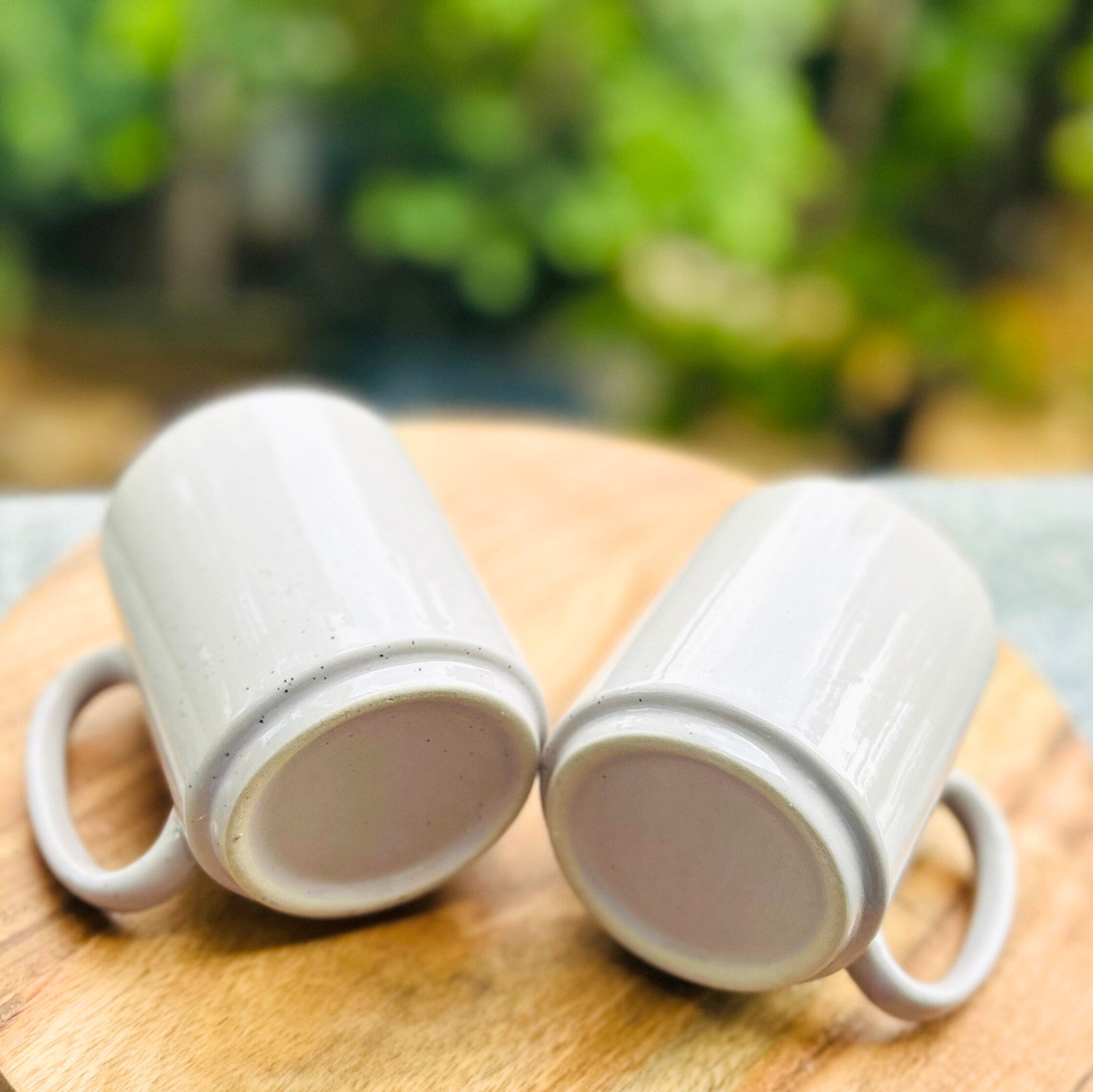 Grey Speckled - Handmade Ceramic Coffee Mug - 300ml